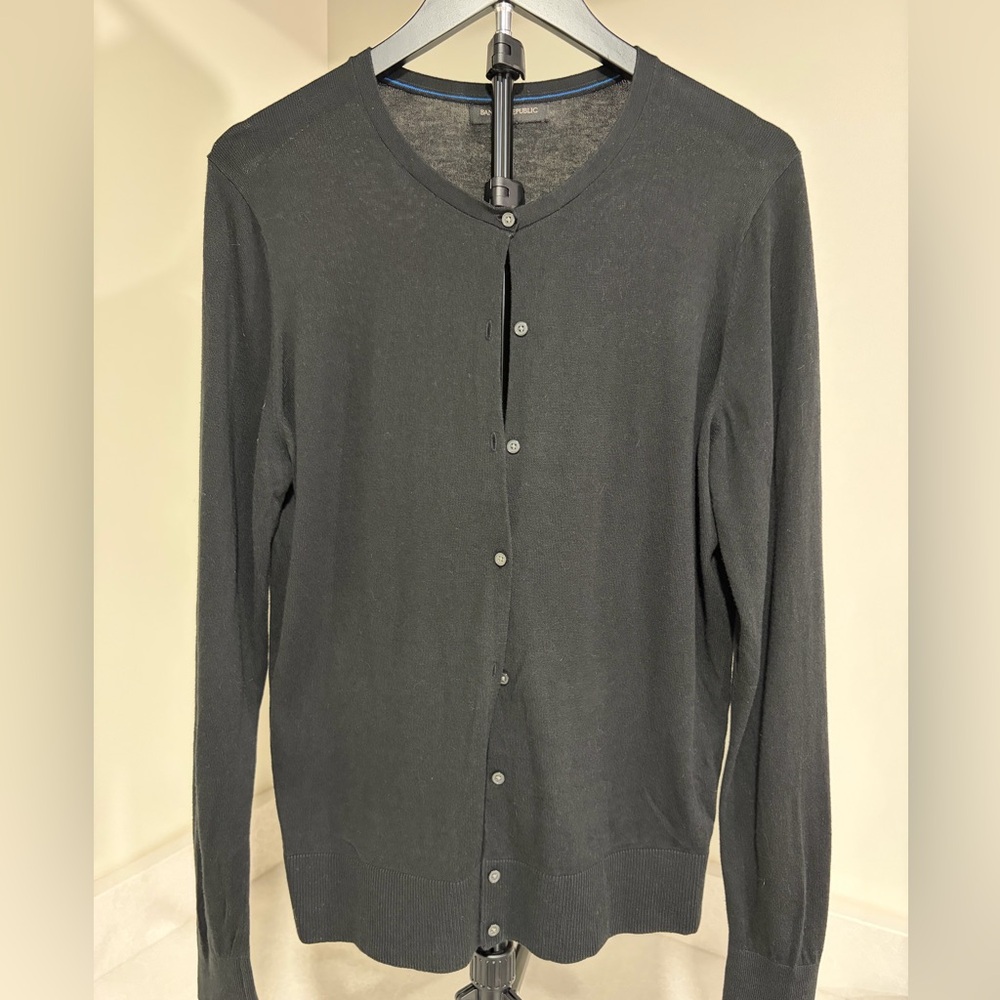 Banana Republic Women's Black Cardigan Sweater